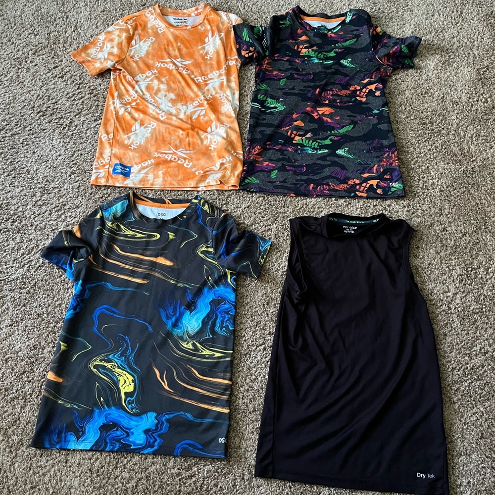 Set of Four Graphic T-Shirts